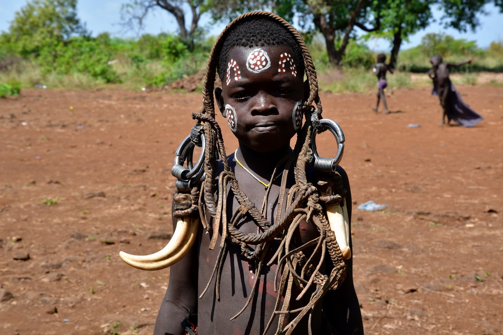 Mursi villages